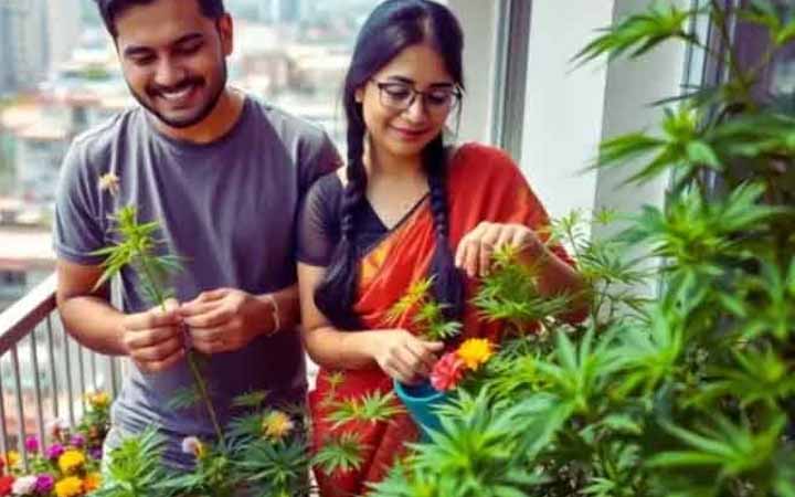 ফেসবুকে গাঁজা গাছের ছবি পোস্ট করে মূহুর্তেই ভাইরাল